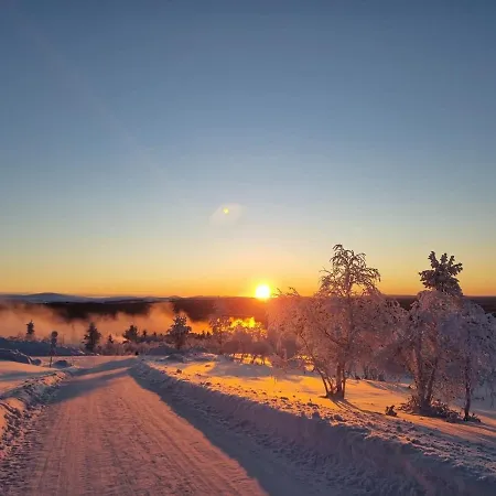 Gorgeous On Of A Mountain Saariselkä